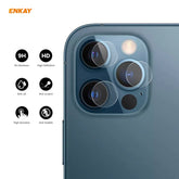 For iPhone 12 Pro / 12 Pro Max ENKAY Hat-Prince 0.2mm 9H 2.15D Round Edge Rear Camera Lens Tempered Glass Film 3 PCS/Set, 1 Set, 2 Set, 5 Set, 10 Set